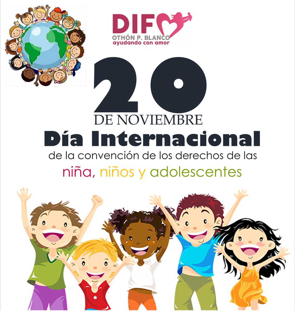 sistemadifopb16's tweet photo. #DíaInternacionaldelNiñoyNiña Un día de celebración por los avances conseguidos, pero sobre todo es un día para llamar la atención sobre la situación de los niños más desfavorecidos y dar a conocer los derechos de la infancia.
#DIFOPB #AyudandoConAmor https://t.co/51VV6k3622
