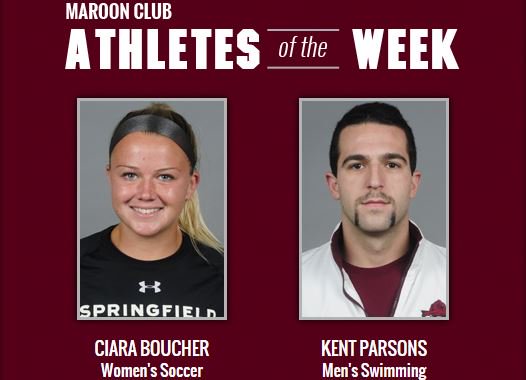 SC_Pride's tweet photo. Congratulations to the Maroon Club Student-Athletes of the Week: Ciara Boucher (@SCPride_WSoccer) &amp; Kent Parsons (@SC_swimanddive) - https://t.co/QDTT0yddz5 https://t.co/DPDVLqKCKP