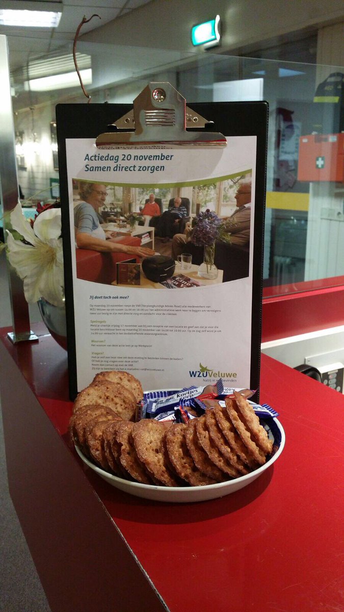 MariekeEilander's tweet photo. Op alle locaties van @wzuveluwe #meerzorgminderpapier https://t.co/S1gvJY8CTb