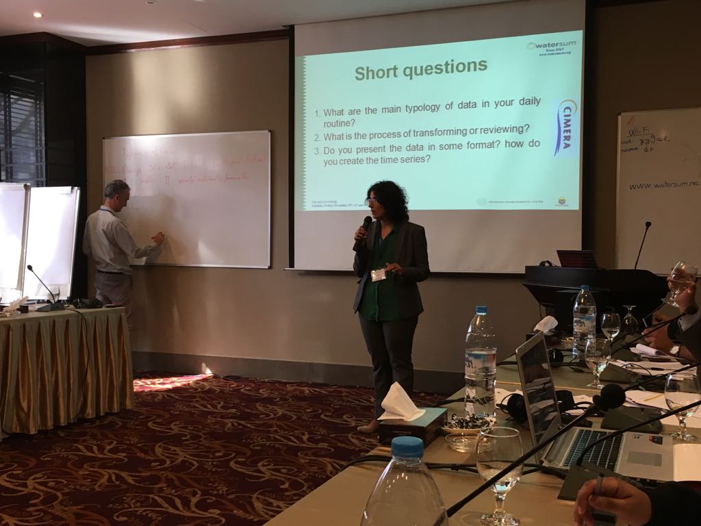 WATERSUMproject's tweet image. Day 1: #Training on #statistical methods related to the #timeseries analyses
Learning in Process  #Amman
#WATERSUMproject Improving skills and capacities
#IWRM #CapacityBuilding #Jordan  #RECstream