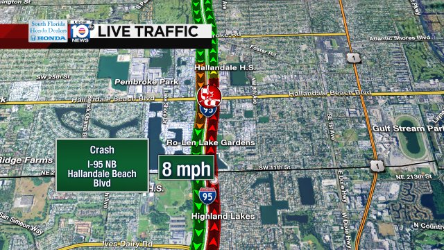 Crash on I-95 NB at Hallandale Beach Blvd #traffic https://t.co/IfrYU0BVtO