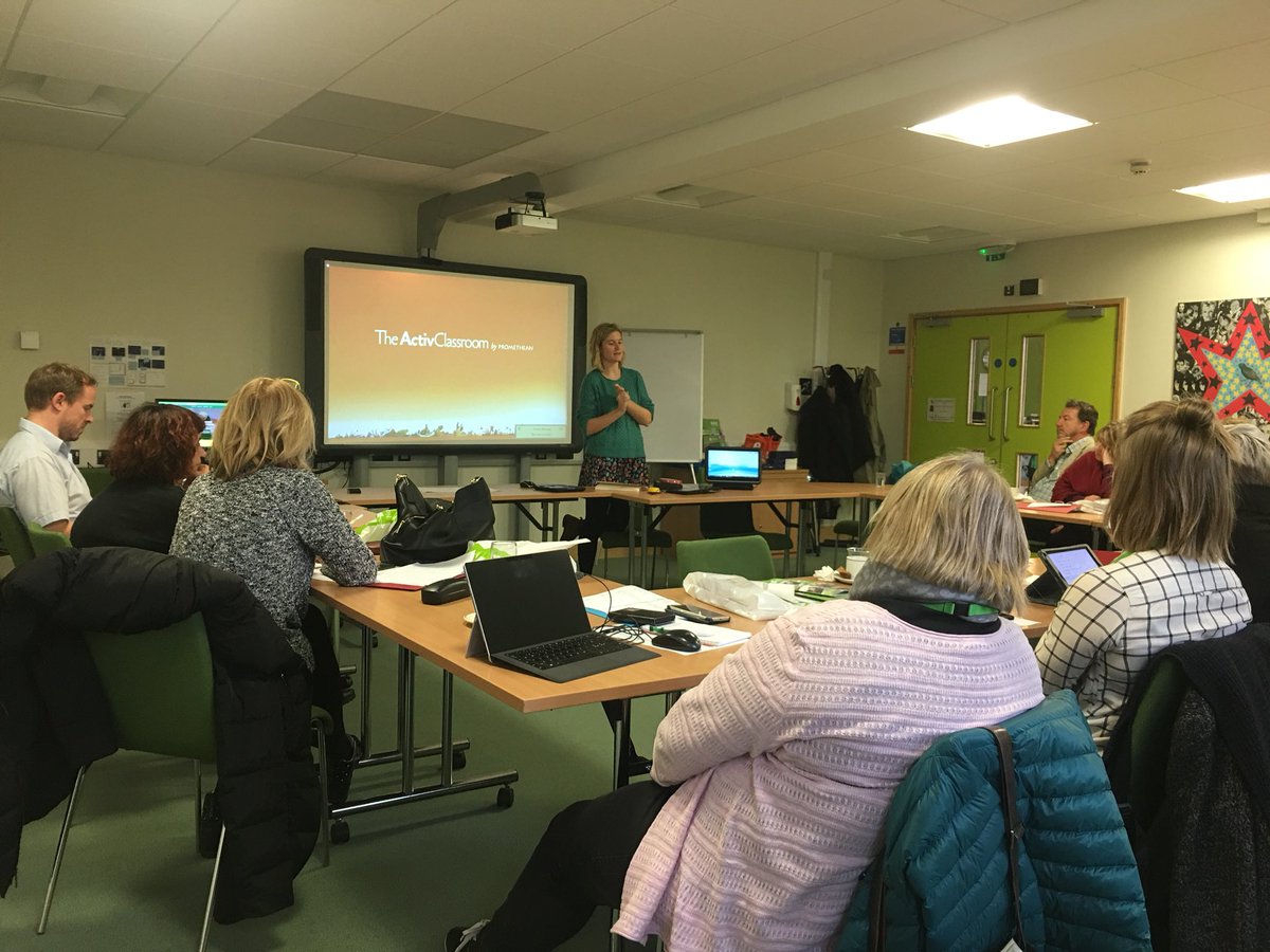 hminto's tweet photo. Meeting #erasmus #assistivetech practitioners at @TheNationalStar. Seeing all of our apps and features for the first time https://t.co/HRRyAE0CzW