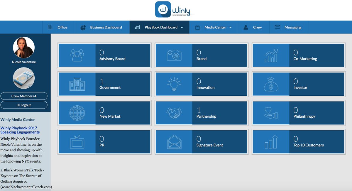WinlyPlaybook's tweet photo. Growth + Strategy on your #Winly Playbook Dashboard - All in one place!
Start growing with Winly's 12 Playbooks. You call the play and we provide the framework!
#WinlyApp #BusinessStrategy #BusinessDevelopment
Get started here: https://t.co/Q0SaSlPpYV https://t.co/D08vMNMZGl