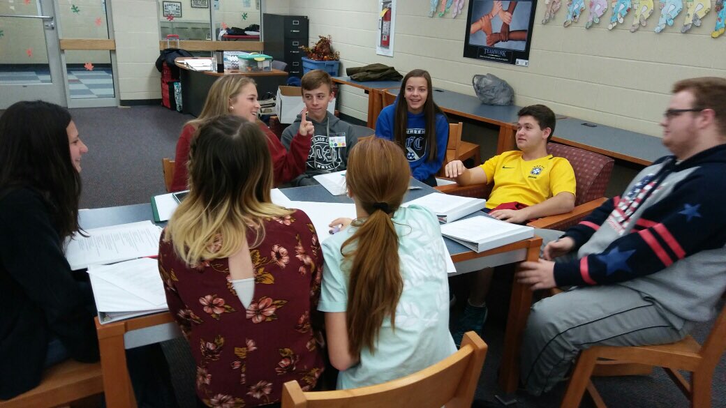 MidwestRegESC's tweet photo. Youth Leadership Freshman at Riverside Schools taking the Color Personality test &amp; embracing their own leadership qualities! @RLS_super https://t.co/NmUSUDlEYP