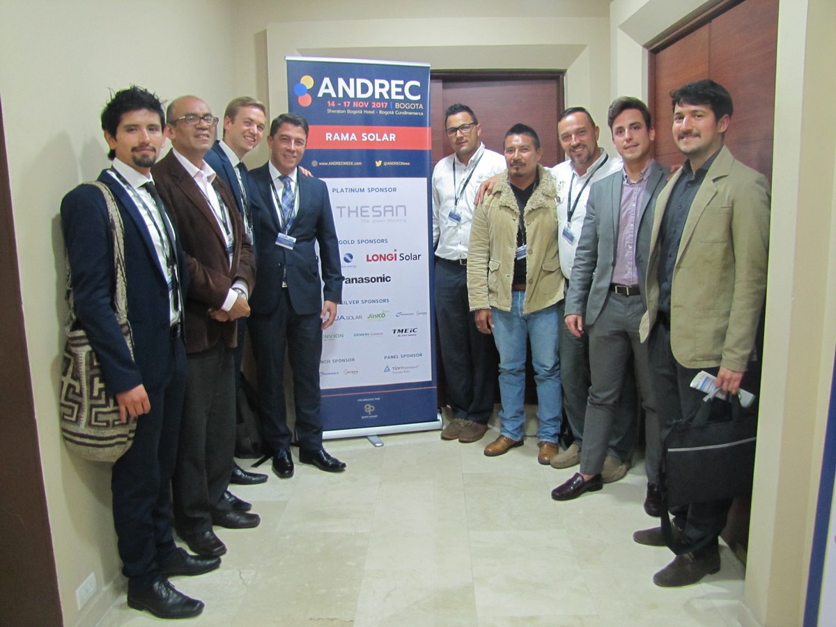funcener's tweet photo. #Funcener y la #Fenaer tuvieron la oportunidad de participar en el Congreso Internacional de Energías Renovables en Colombia que reunió a más de 75 ponentes expertos en la industria de las energías renovables.
@ANDRECNews @JamieDowswell #ANDREC https://t.co/CtfSi0dd4R