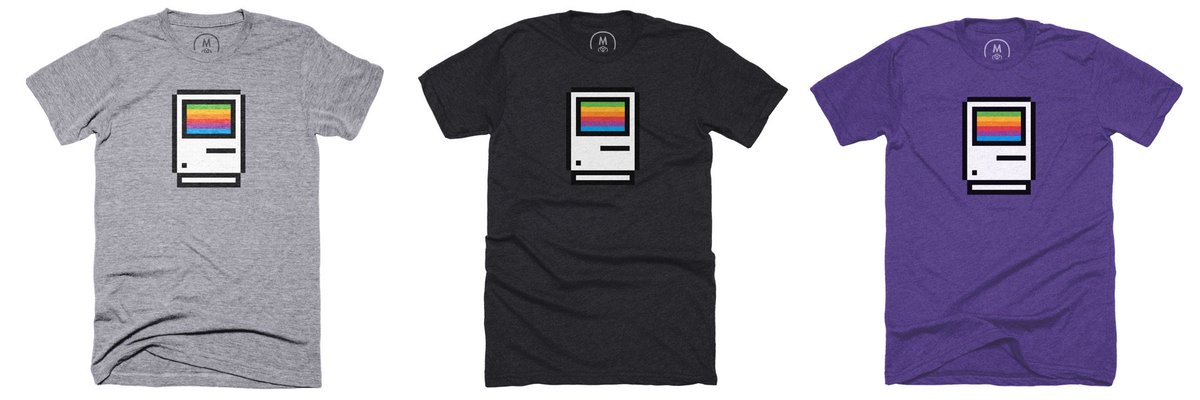 Shirt Giveaway #2! 
Retweet &amp; follow to be entered to win one Welcome to Macintosh t-shirt in a color of your choice! 

macintosh.fm/shirt