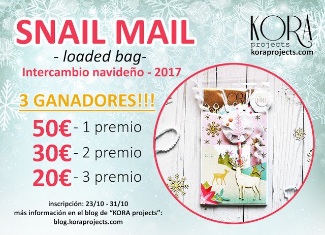 MGavimar's tweet photo. Este es mi proyecto para el snail mail navideño con formato loaded bag de Kora Projects #snailmailkoraprojects #intercambiokoraprojects #swapkoraprojects https://t.co/ZjEBSJpttk