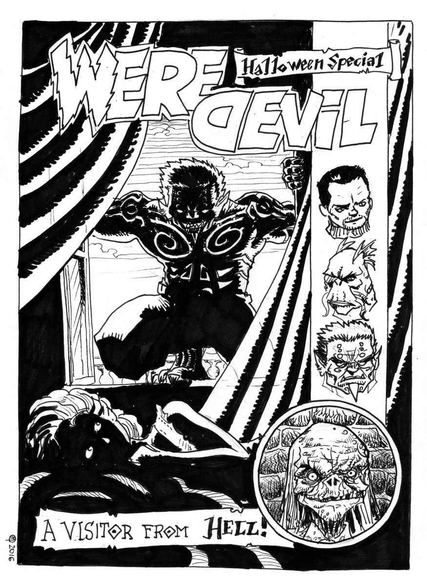 TheRealityComix's tweet photo. Welp, with #MansonDead, Hezkimal the demon finds himself with a lot of spare time.
Perhaps issue no. 2 should be about him taking up golfing.
#demons #Hell https://t.co/bopWgzRIsM