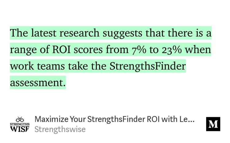 gallupcoach's tweet photo. “Maximize Your StrengthsFinder ROI with Leadership Alignment” — @gallupcoach https://t.co/OHrnaK1N85 https://t.co/htVij1LQGj