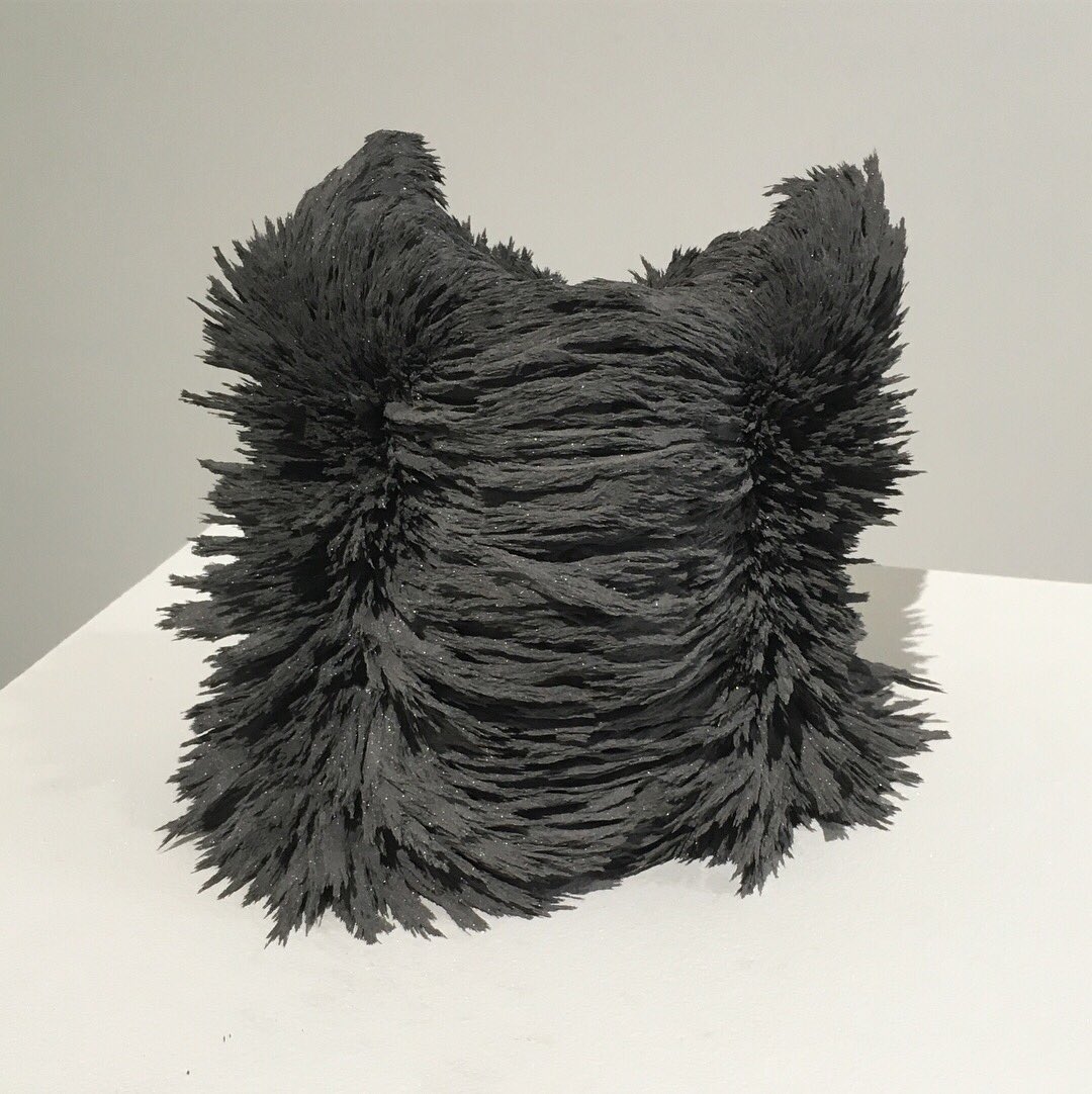 emilypothast's tweet image. #MaterialPerformance part 2: works by #NolaAvienne, #FrancescaLohmann, #RebeccaFarr and #JennySabin at #JacobLawrenceGallery @uwsoa