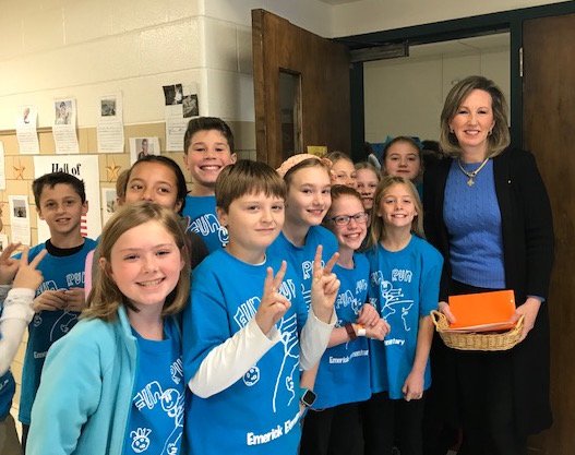 RepComstock's tweet photo. Congrats to Emerick Elementary School in Purcellville for being named a National Blue Ribbon School by the U.S. Department of Education.  Principal Dawn Haddock, Assistant Principal David Cramer and their team of teachers and staff have fostered a center of excellence of learning https://t.co/69i0V2dHGn
