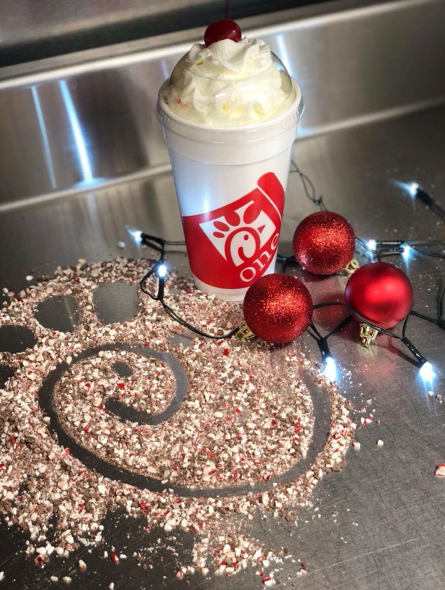 CFAw95's tweet photo. It’s Mobile Monday! Place a Mobile order today Mon, Nov 20th 11a-8p through the CFA One App & receive a free small Peppermint Chocolate Chip Milkshake at pickup. #cfaviera https://t.co/whUmWZyU1h