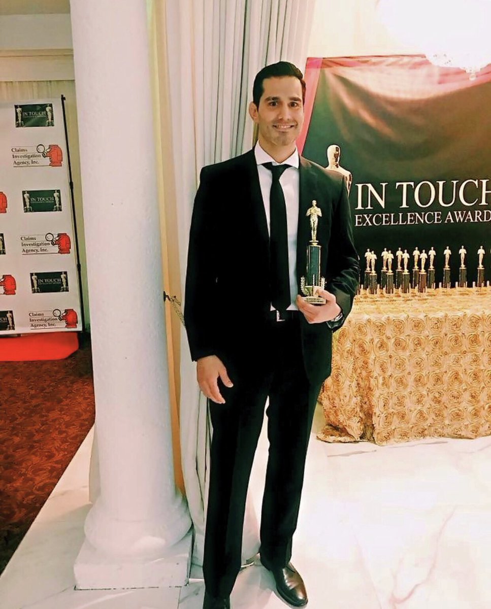 NFNLaw's tweet photo. Thank You, IN TOUCH, for honoring us with a 2017 Excellence award! 🏆✨  Here’s @JAFlegal Accepting it on the firm’s behalf ! 🙌🏻 #WorkersComp #TopFirm #Miami https://t.co/gsUnNS3ywA