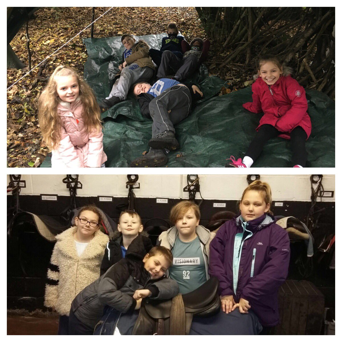 TiptonWMP's tweet photo. Another great day for Tipton Teamworx at Forest school &amp; Warrens Hall farm. #newskillslearnt #workingwithanimals @tiptonfire @sandwellcouncil @wmfscypteam @TeamworxSW #interventionwork https://t.co/Cm8FKL4j0c