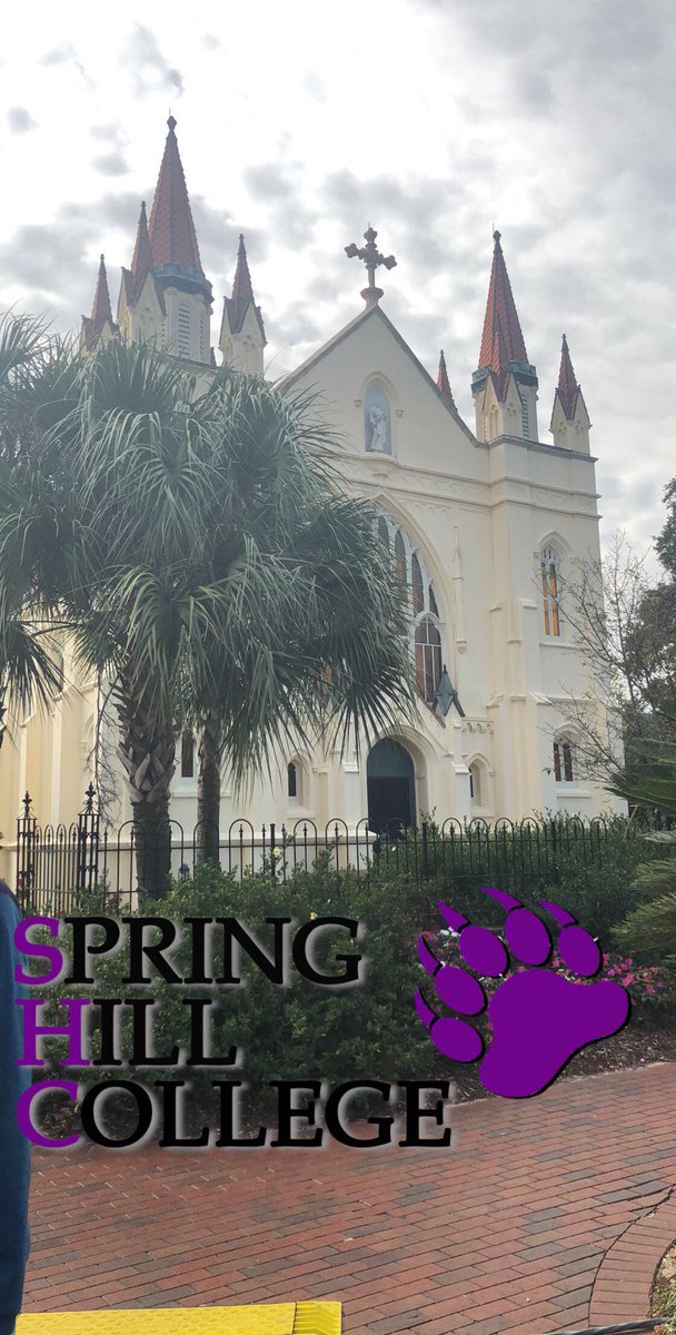 ClaireWhizzy's tweet photo. Cameron’s college visit! (@ Spring Hill College in Mobile, AL) https://t.co/Xh1YxwmlOq https://t.co/ZaMCcYGZwD