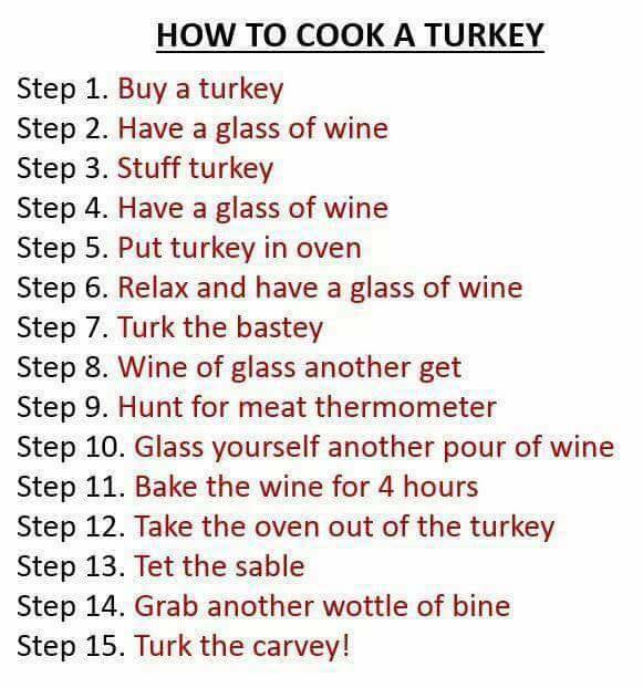 differentwine's tweet photo. This is our way of cooking a turkey for Thanksgiving.  Enjoy 🤣
#getinthemcmix https://t.co/vbevHRGAJJ
