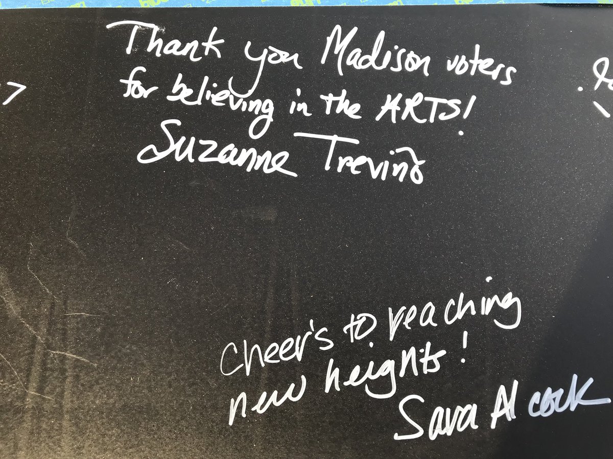 trevino_suz's tweet photo. Topping off ceremony for @MadisonAZ Center for the Arts. So cool that this piece will be welded to top beam thanking voters forever. #MadisonAZ https://t.co/LKL3U1uUqF
