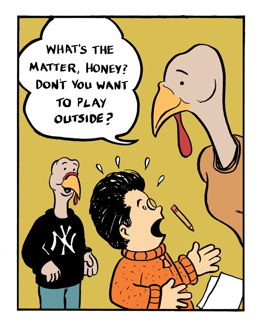 statrats's tweet photo. It's a Turkey Takeover! #statrats #statenisland #comics #thanksgiving https://t.co/3YshowYMmm
