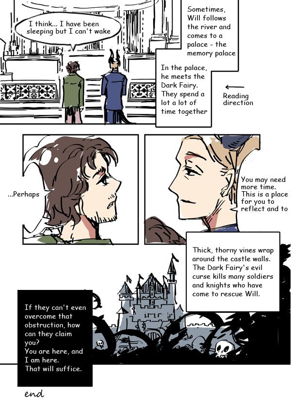 imme_111's tweet photo. #Hannigram 睡美人AU Sleeping Beauty AU (English version) Translate-Thanks a-kent :) https://t.co/hP8cxUfmrE