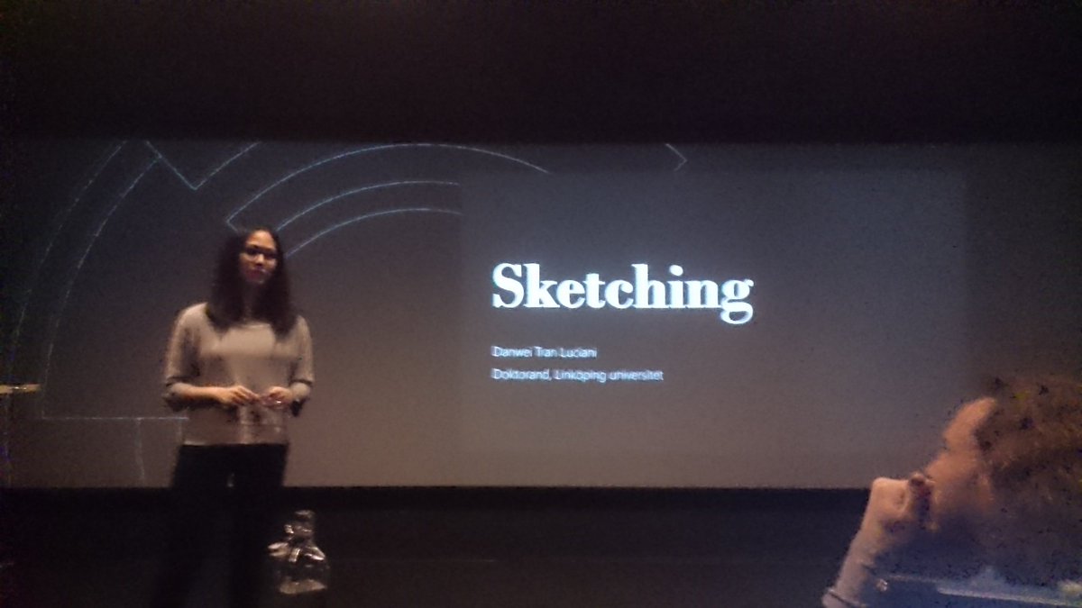 jonbe_242's tweet photo. Daniel Tran Luciani: Sketching and Deep Learning as decision support. #doodle #doodling #graphicfacilitation #ML #DL #DeepLearning #EastSweden #VisualSweden #SthlmTech https://t.co/gDYbv7PVKB