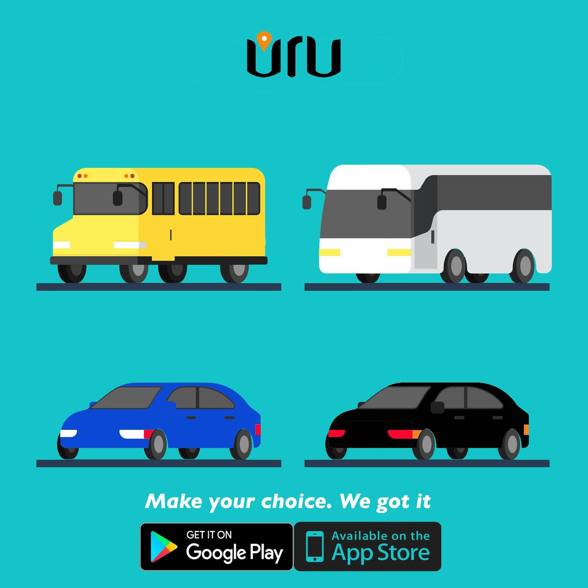 Urudrive's tweet photo. Minibus? Saloon car? Uru has it all. Let's take you there.
#uru #ridewithuru #app #cityroam https://t.co/XQe00bt3En