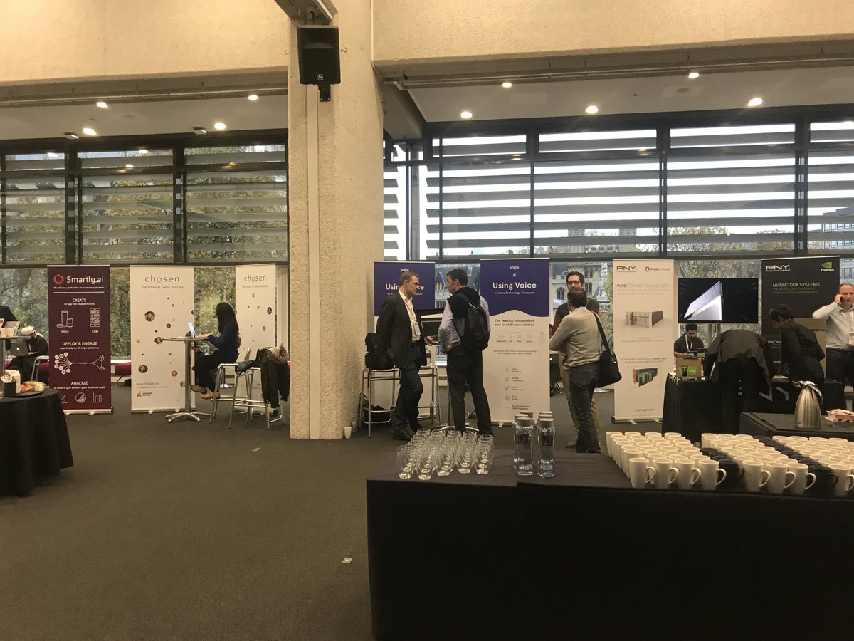 BethWrightRS's tweet photo. Very excited to be at the @Aieurope Conference 2017 ! Heard and seen some very interesting AI techs today, got my innovation brain thinking... #AIEurope https://t.co/u6wCBqE6CE