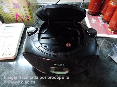 Ciao_es's tweet photo. Enhorabuena a brocopollo  por su #opinión 💎Diamante 💎sobre el #portátil @PhilipsSpain CD Soundmachine AZ302S MP3 ➡️https://t.co/xI5uq7hleL 🎉 https://t.co/IFPWR3sy3C