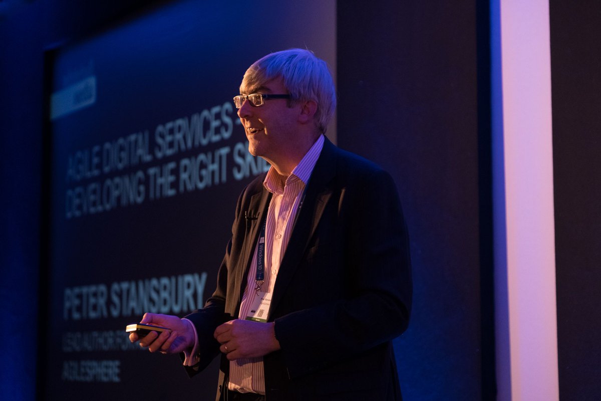 Agile_Biz's tweet photo. We had a great time at #WMPSEICT earlier this month - thanks to @WhitehallMedia for having us, and for everybody who stopped to say hello at the stand or attended @Stansburys' talk on #AgileDigitalServices! https://t.co/O6IfShEdKW
