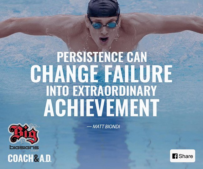 Some Monday Motivation, sponsored by <a href="/BigSigns_com/">BigSigns.com</a>. Persistence leads to achievement. bit.ly/2izFI0t