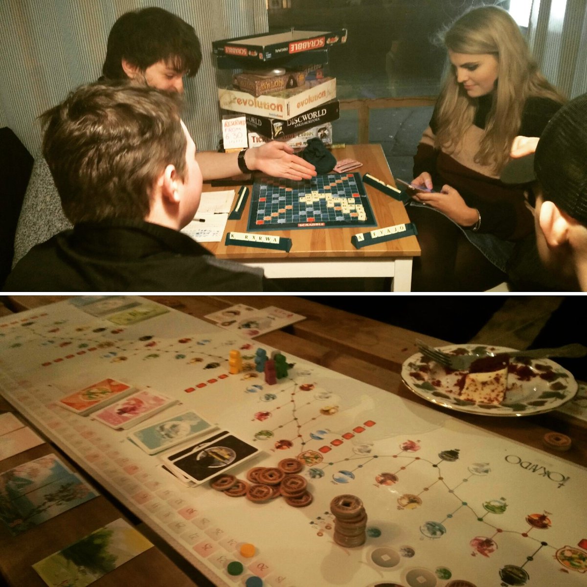 Last Monday I ran a board game night for @NorthMcrScouts Network! Thanks to all who came along, it was a lovely night filled with Tokaido, Scrabble, and One Night Ultimate Werewolf 😀

Special thanks to <a href="/chapter1uk/">Chapter One Books UK</a> for reserving us some tables!