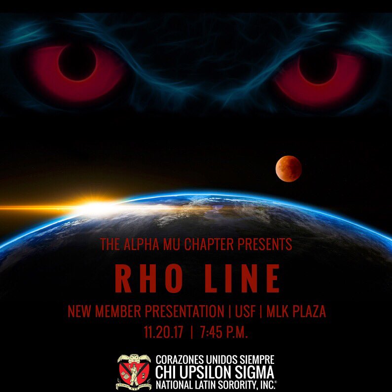 CUS_AlphaMu's tweet photo. NEW CUSSIES TONIGHT! 👀🌺 Stroll call is at 8pm #CUS #AlphaMu https://t.co/AZTJgWGd18