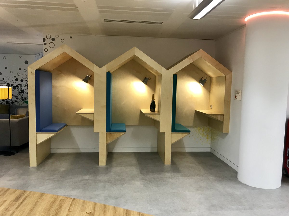 APFlooring_'s tweet photo. Simply WOW ! How amazing does this office look and the new home of The Specialist Works. Well done to our fitters on the 500m2 of flooring/ artificial grass. 
Here at AP flooring we have serious office envy !!
#apflooring #thespecialistworks #officegoals https://t.co/g6aSajXgrc