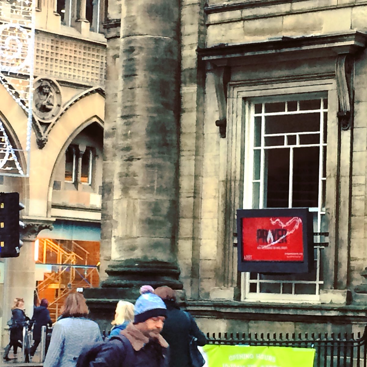 247PrayerScot's tweet photo. We caught sight of something familiar outside @sgt_church today and it made us smile! 

#ThePrayerCourse 
#LetGlasgowFlourish #PrayerInTheHeartOfTheCity #PrayerAndMission #PrayerMissionJustice #BestSoupAndSconesInTown https://t.co/8rLwwn7VFp