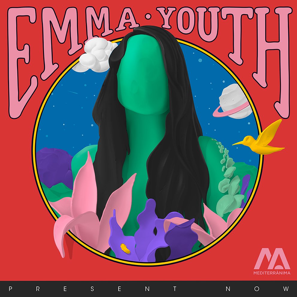Mediterranima's tweet photo. GOOD NEWS! Aquest dimecres publicarem PRESENT NOW de @emmayouthmusic a les nostres plataformes amb aquest meravellós disseny de portada d'Oriol Massaguer #PresentNow #EmmaYouth #Soul #RnB #HipHop #Reggae #BlackMusic https://t.co/iS6YmiAiDV