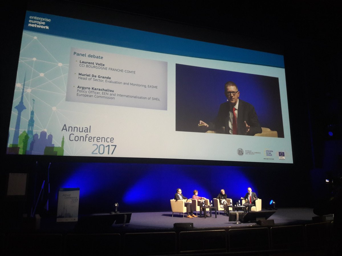 escamilla50's tweet photo. Comienza la Conferencia Anual EEN.Centros Empresa Europa. Comisión Europea. Tallin. Estonia. Presidencia UE. #EEN17.
#seimed.#foroadr https://t.co/BHl5Ha06To