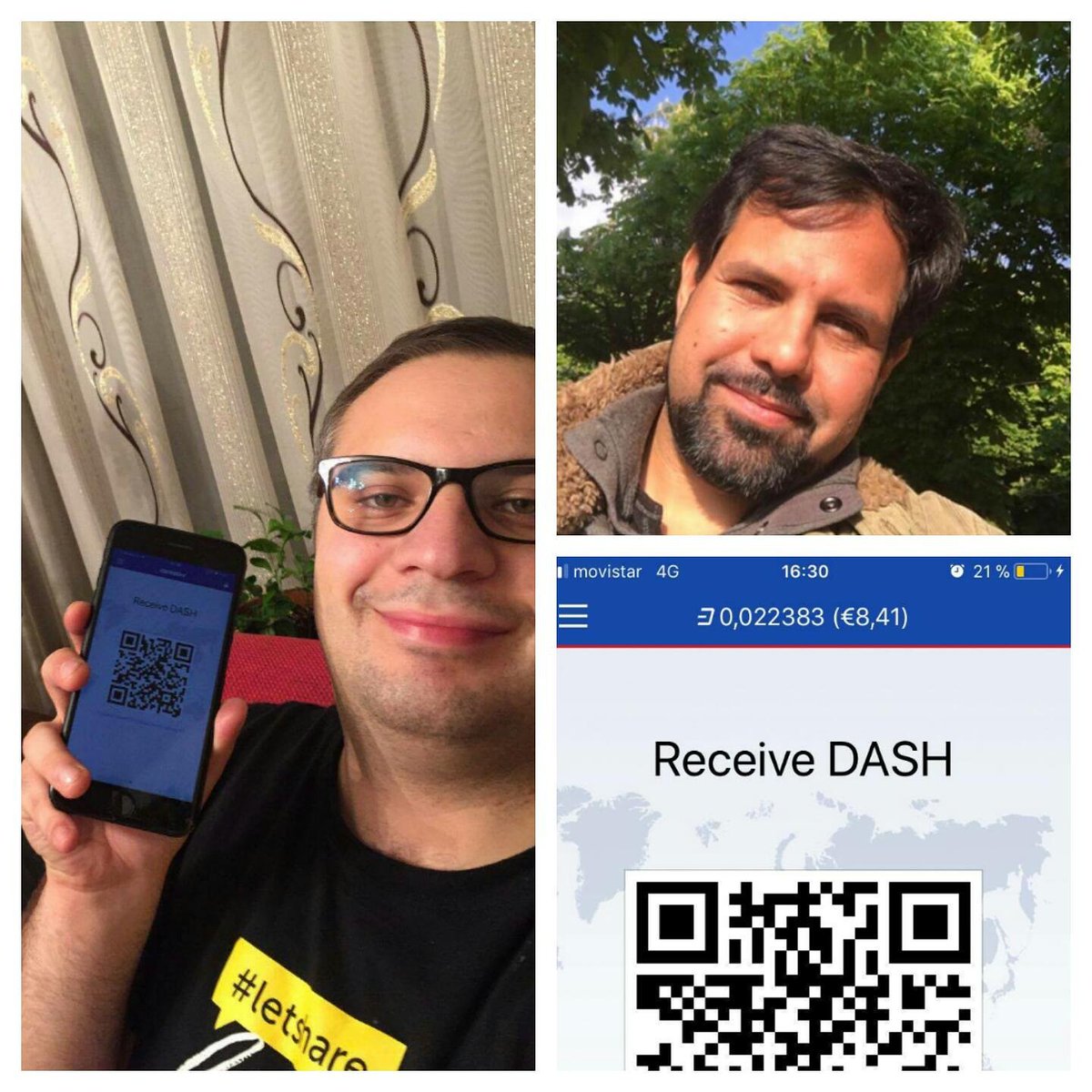 TheDesertLynx's tweet photo. Even though the @ESFLiberty  conference in Vienna is over, I still remotely hooked a couple of people up remotely with their first Dash wallets. Welcome to the financial revolution! $dash #cryptocurrency #firstdashwallet #bitcoin @realMalayeri @ALMovement https://t.co/C5vseSMhT8