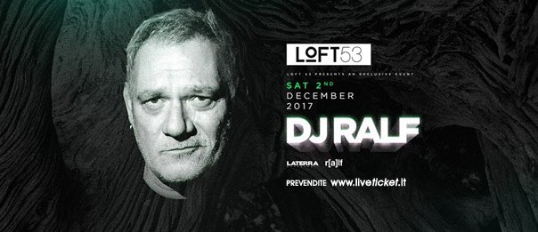 liveticket_it's tweet photo. #DJRalf al #Loft53, #Germignaga, #Luino, #Lago Maggiore (Va), sabato 2 dicembre 2017
BIGLIETTI https://t.co/TTTlNtQcnd https://t.co/1tGtMwzdDy