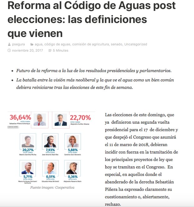 despiertaAYSEN's tweet photo. Reforma al Código de Aguas post elecciones: las definiciones que vienen https://t.co/1wc7AmtiKF https://t.co/nWSoNbl87Z