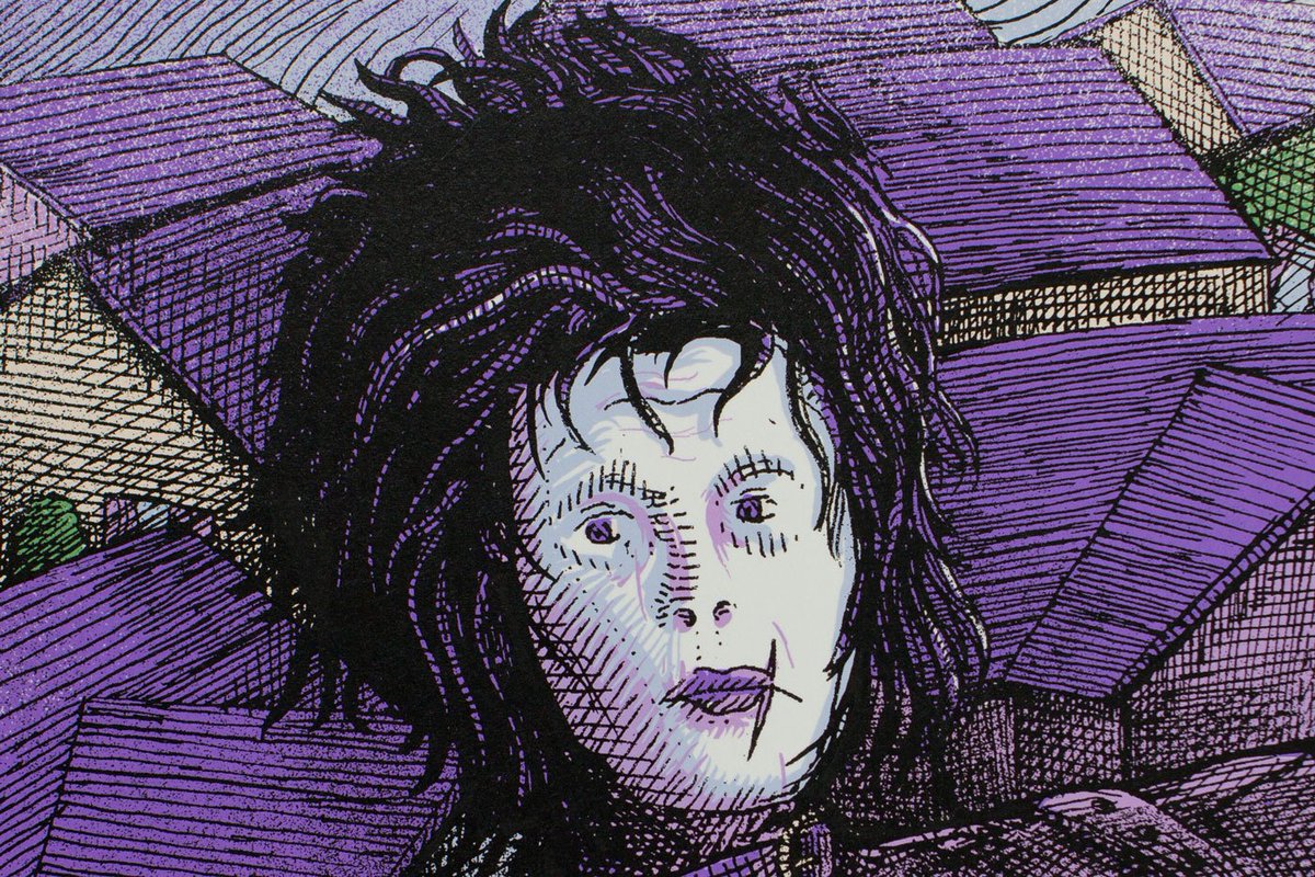 vgkids's tweet photo. Here's @ShaneLewisArt's new Edward Scissorhands poster we printed. Grab one here at @Galleries1988: https://t.co/1wyVKs8XCd
• 24"x18"
• 6 colors
• @FrenchPaperCo 100# Cover Pop-Tone Sweet Tooth
#EdwardScissorhands #TimBurton #Gallery1988 #ShaneLewis #vgkids https://t.co/9N2KAvlH5C