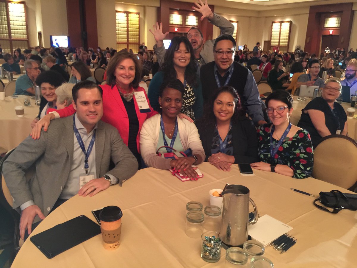 lustbader's tweet photo. Fantastic #capcseminar2017 with focus on home palliate care -so proud of our team! Great photo bomb @MichalDFratkin! https://t.co/1Odphte4Mi