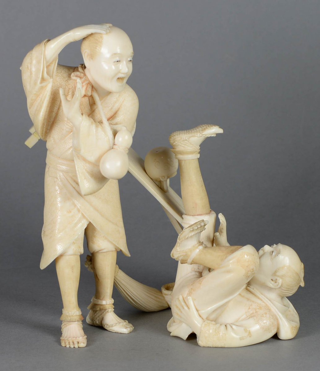 SteveSlyJapArt's tweet photo. Latest arrival at Steve Sly Japanese art - https://t.co/uXWg7nO4Pz -
#Meijiperiod #Meiji #Ivory #Okimono #Japaneseworksofart #Steveslyjapaneseart #Drunkmen #Drinking #Drunk #antiques #Japaneseantique #Japan #Stevesly https://t.co/UhOMqPI4QA