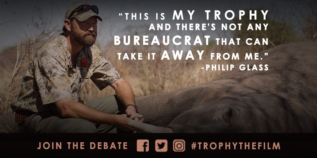 Do we have a right to decide which animals live or die, if hunting can help conservation of the species? Join the #trophydebate with #TrophyTheFilm, out now.