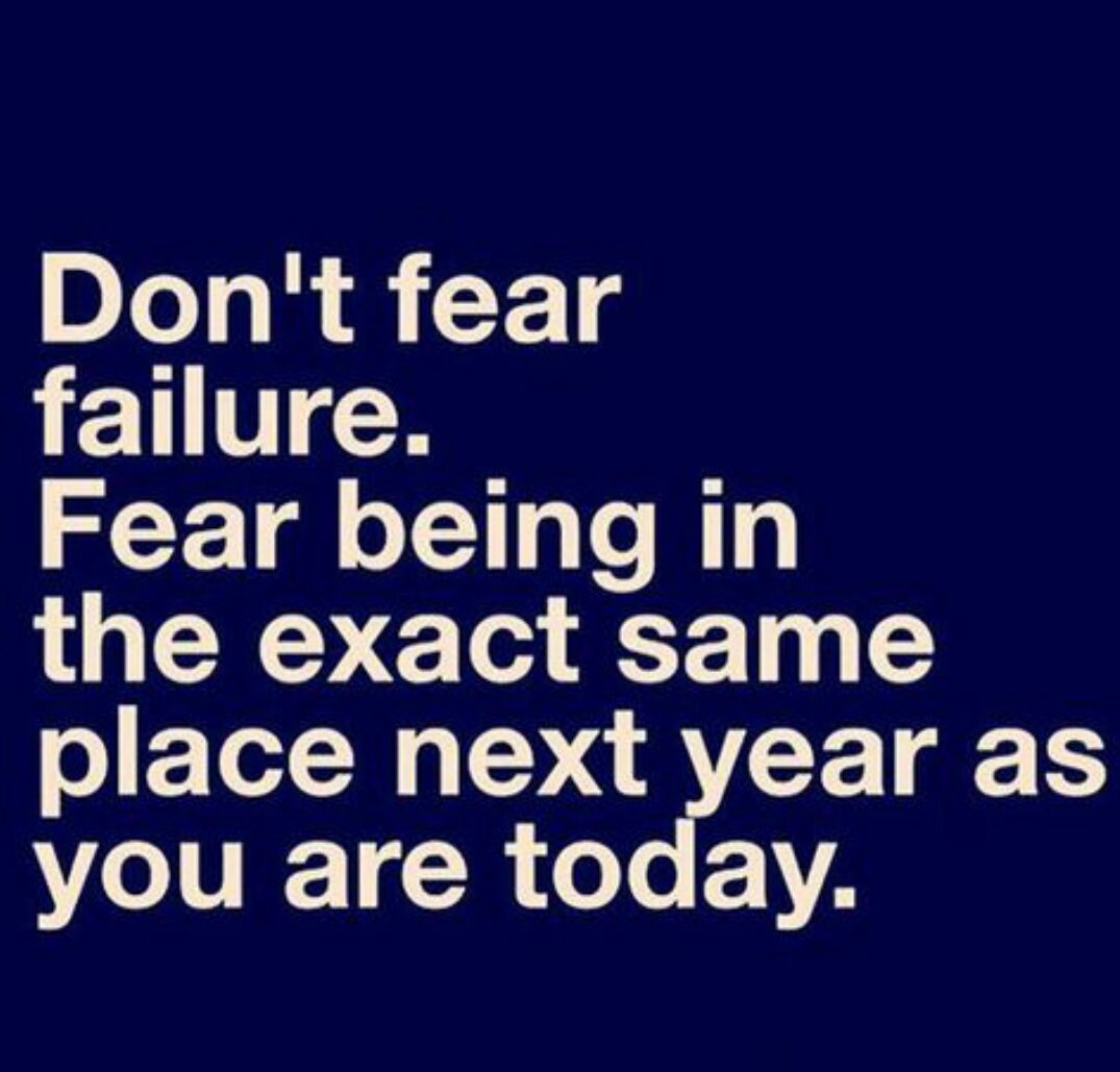 tipsarticle3's tweet image. Don't fear failure. Fear being in the exact same place next year as you are today. #tipsarticle #MotivationalQuotes #lifequotes
