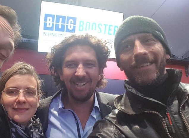 frenchcleantech's tweet photo. Congrats to the winners of the @BigBoosterOrg Season 3 !  A special thanks to our 3 speakers for the #globalimpact #investor session ! #BoosterCamp #lyon #cleantech #globalimpact #innovation #accelerator #seedia #gaetanesuzenet #hydrao #frenchcleantech #deepsen https://t.co/AyV0FGqbcD