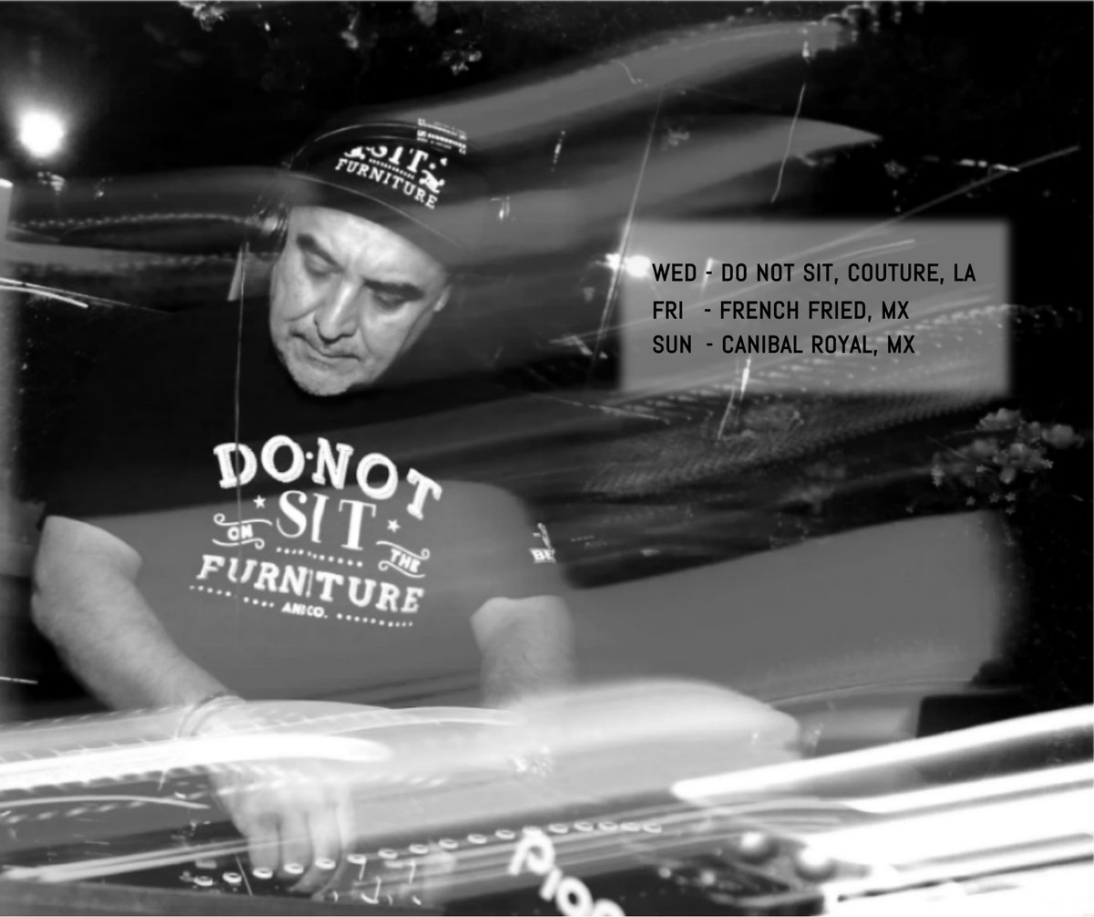 DJBEHROUZ's tweet photo. #LosAngeles &amp; #Mexico comin' up #Thanksgiving @donotsit_ @CoutureLA @canibalroyal https://t.co/zPmteqPKfn