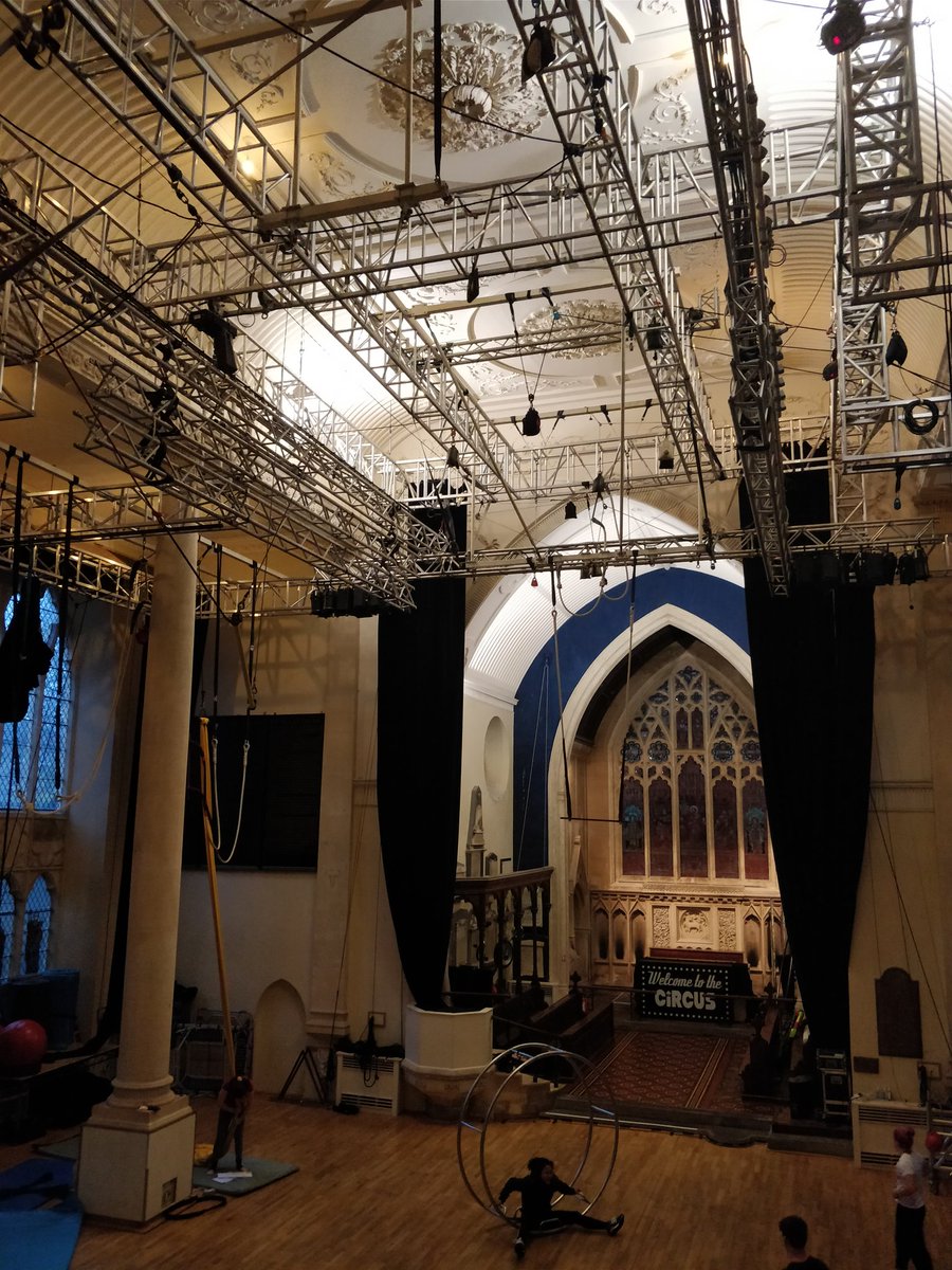 JessBakerMArch's tweet photo. Not your usual #architecture student site visit. #circusschool #liveworkmake https://t.co/7UsR92zqgP