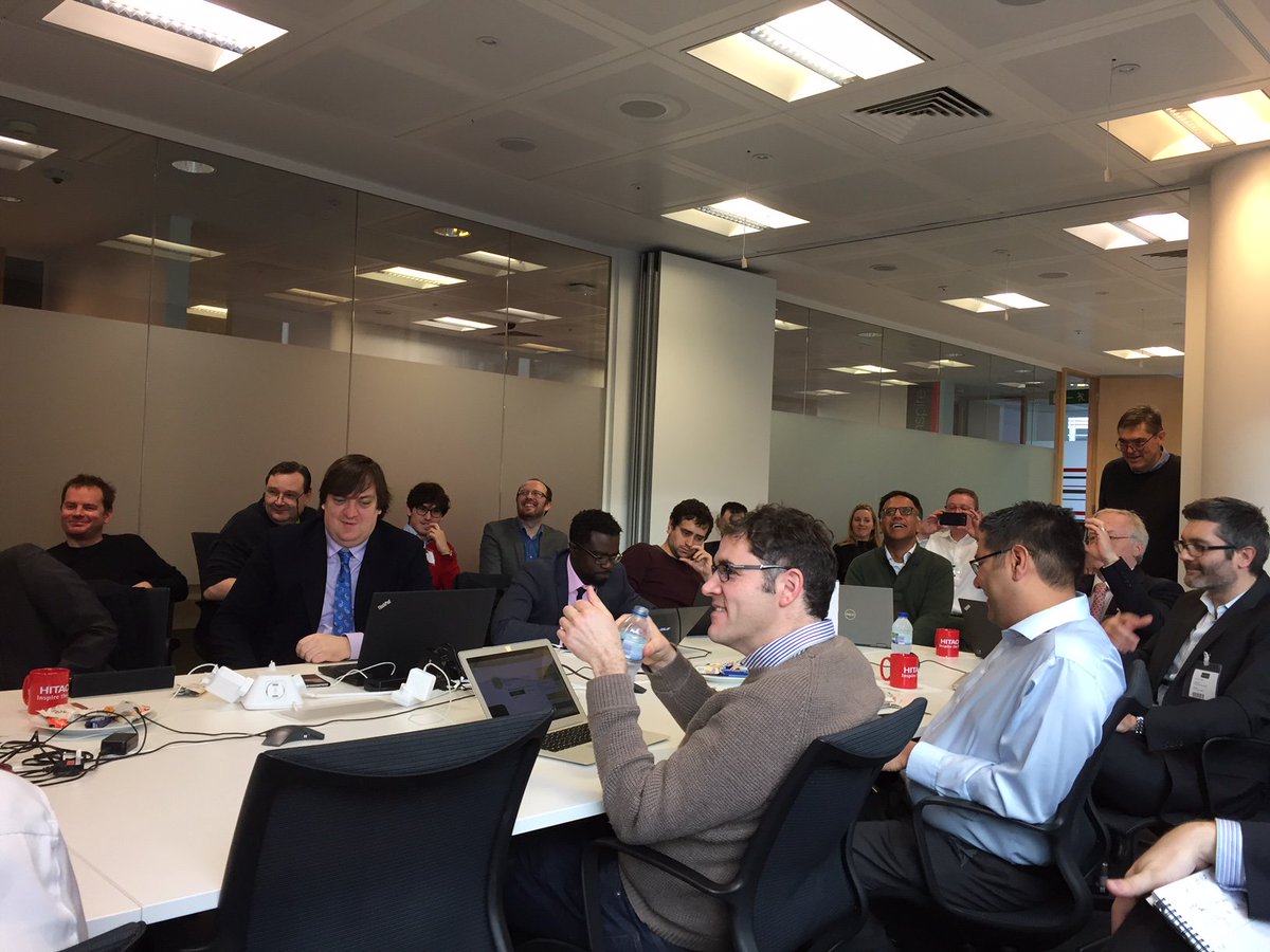 It’s the first day of the #RegTech techsprint with @theFCA where we are exploring how to make reg reporting smarter and simpler. bankofeng.uk/SG9D30gH2ks