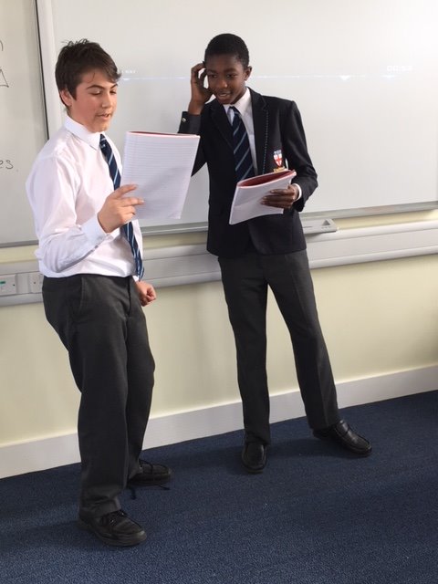 KESWitley's tweet photo. How to make German class fun? Rap-Battles in German of course! Our 3rd Form boys loved taking part in this fun activity. #MICDrop #learngerman https://t.co/j2JhbfGyqM