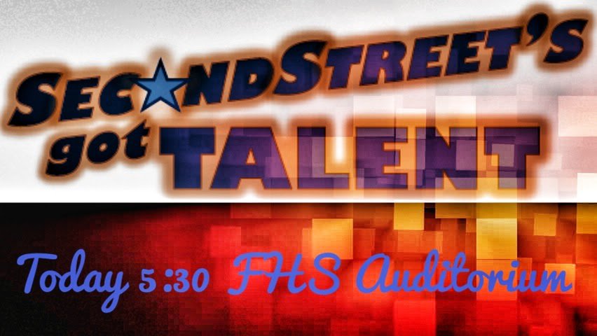 SSSPTSA's tweet photo. SSS talent show tonight at 5:30 in the FHS auditorium! Come out to support SSS students as they showcase their talents! @WeAreFrankfort @SecondStreetSSS https://t.co/3ScKu1lQ3z