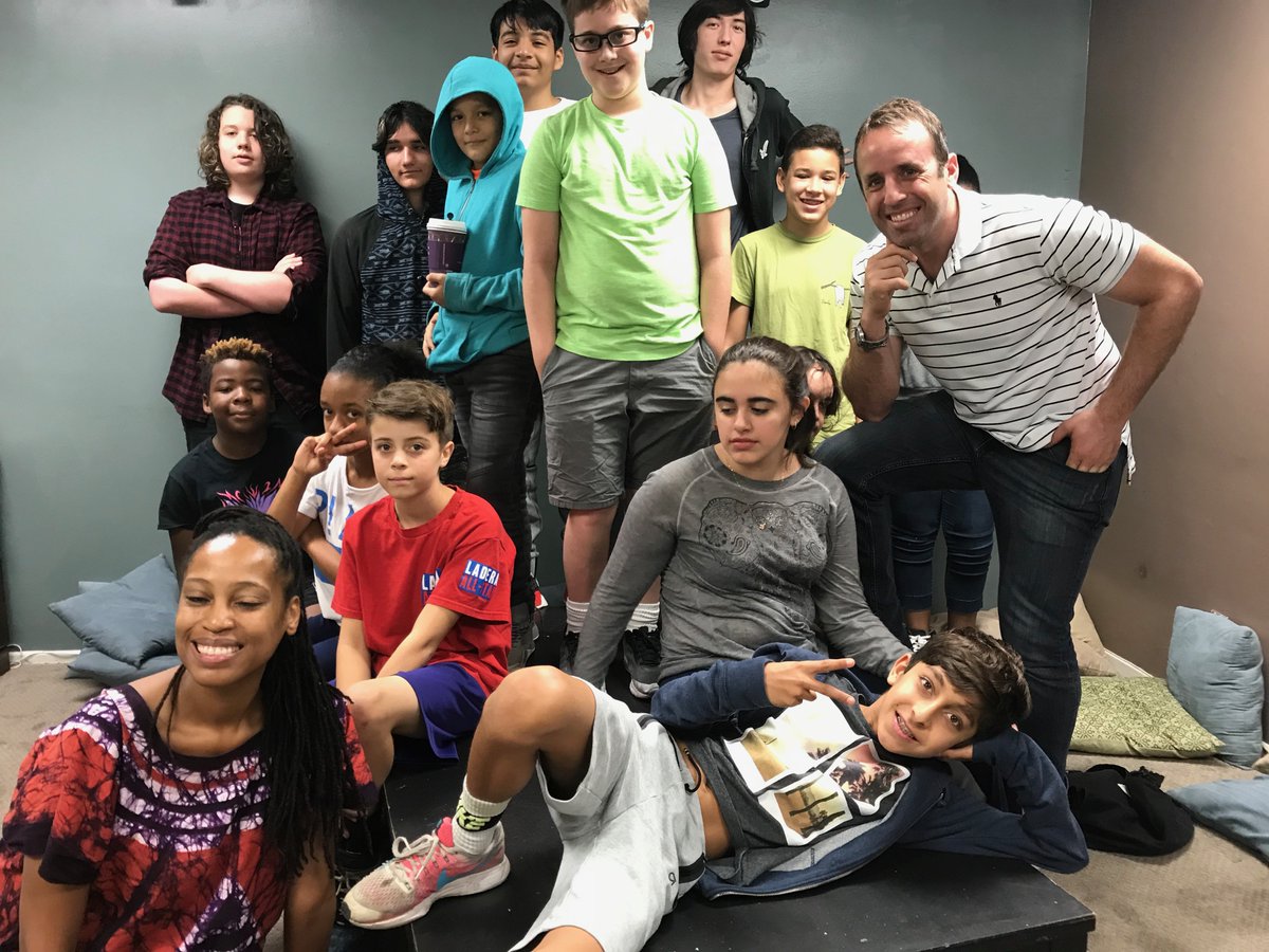 SelbyProject's tweet photo. Amazing time visiting the inspiring educators and students at Angeles Workshop School! https://t.co/aBCBWBR95T